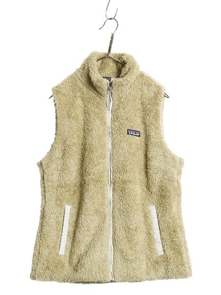 なクーポン配布中! パタゴニア ロスガトス フリース ベスト レディース XL | 18年製 ハイ パイル ボア 重ね着 フルジップ アウトドア ハイネック 大きいサイズ