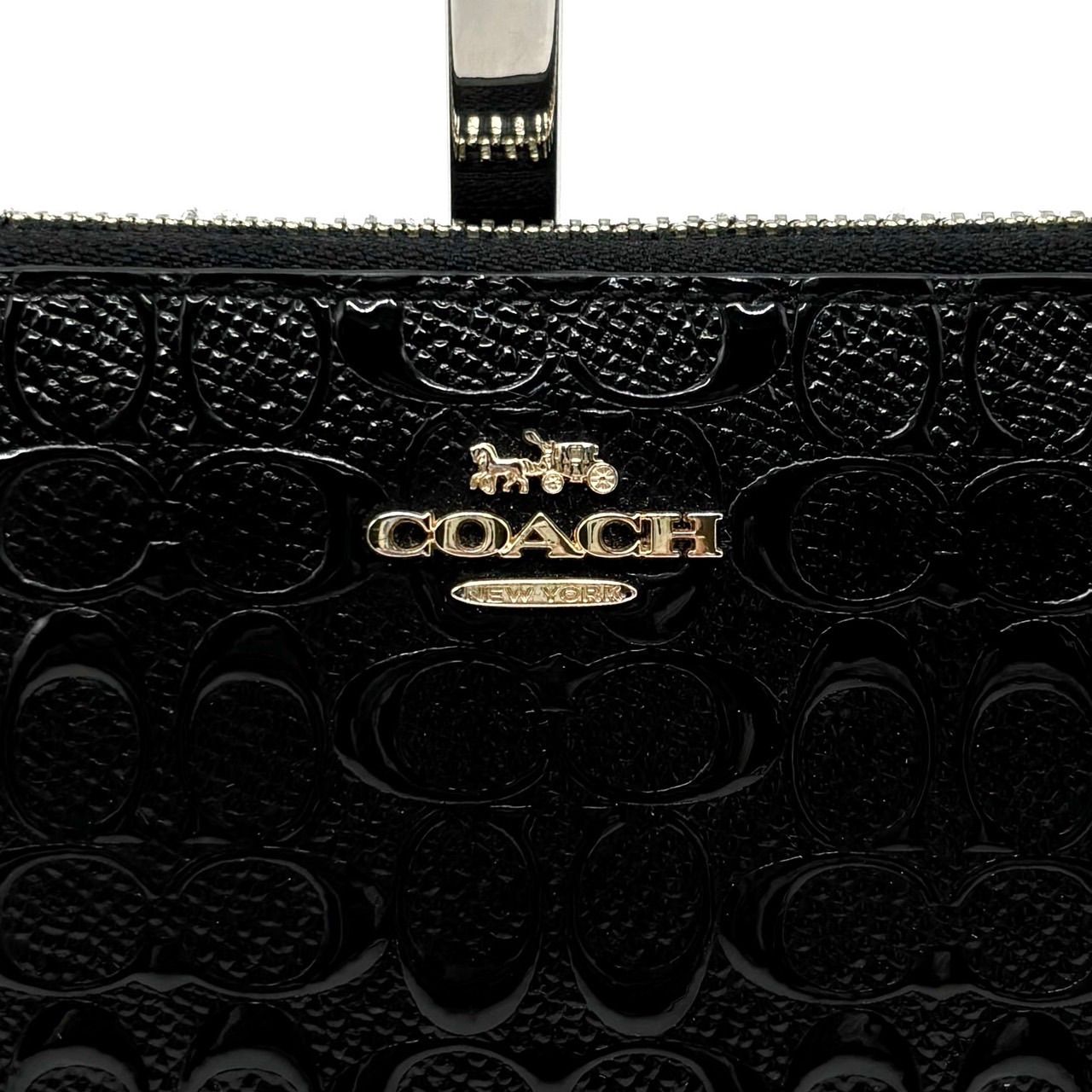 ✨極美品 ✨ COACH コーチ 長財布 ラウンドファスナー ロング 