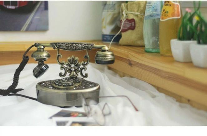 アンティーク機 55-B-PB ヨーロッパ風 装飾機 プッシュ式 骨董品 最新