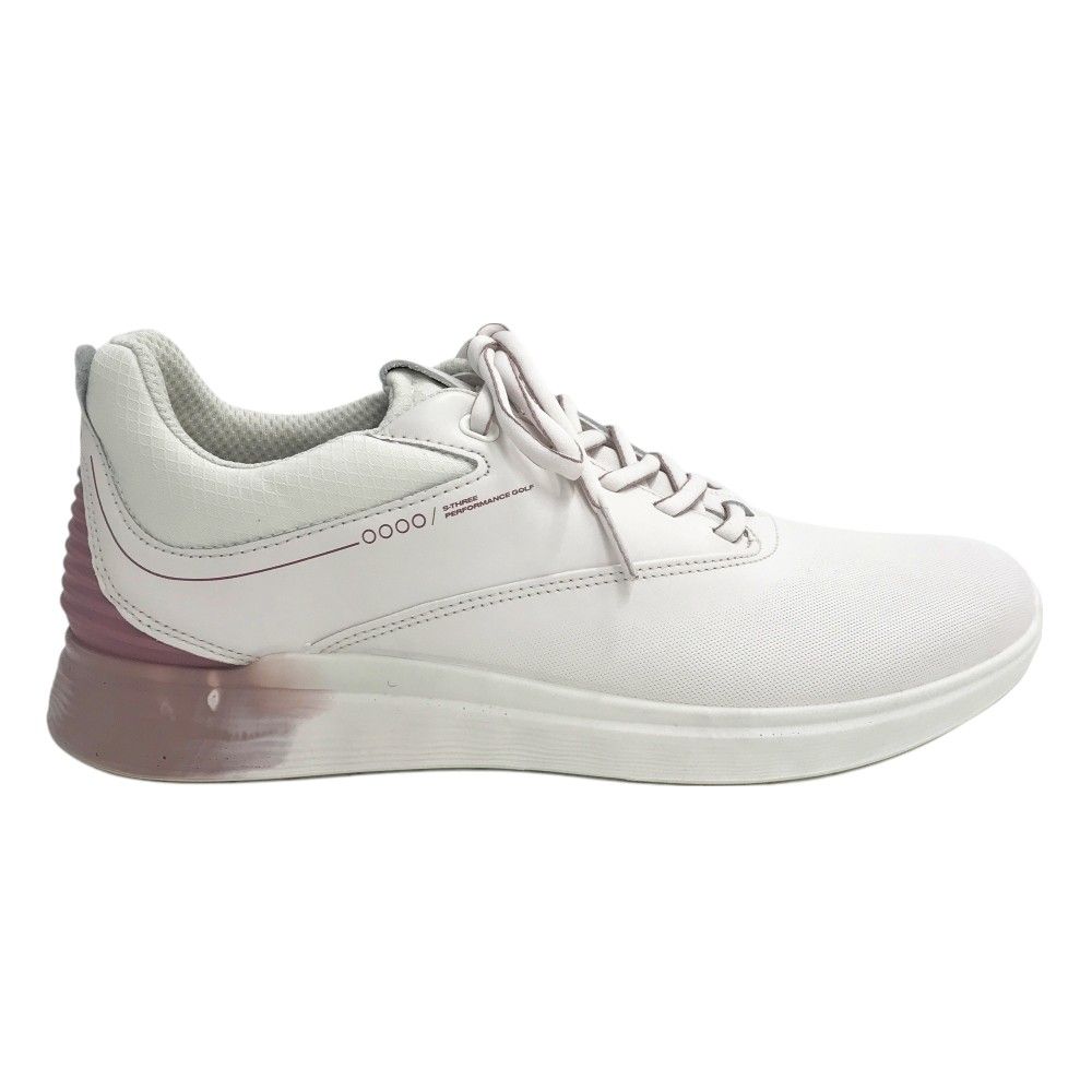 ecco エコー 102963 60619 ゴルフシューズ S-THREE  ピンク系 40 [240101482188] ゴルフウェア レディース ストスト ecco エコー 102963 60619 ゴルフシューズ S-THREE ピンク系 40