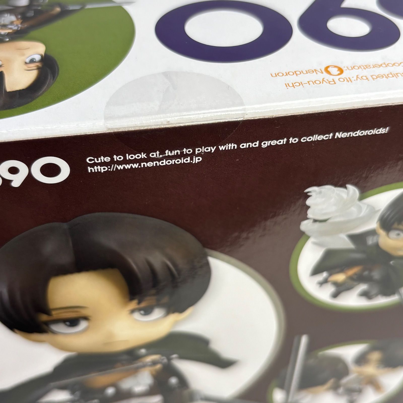 【未開封】進撃の巨人　リヴァイ　フィギュア　ねんどろいど 未開封】進撃の巨人 リヴァイ ねんどろいど - メルカリ