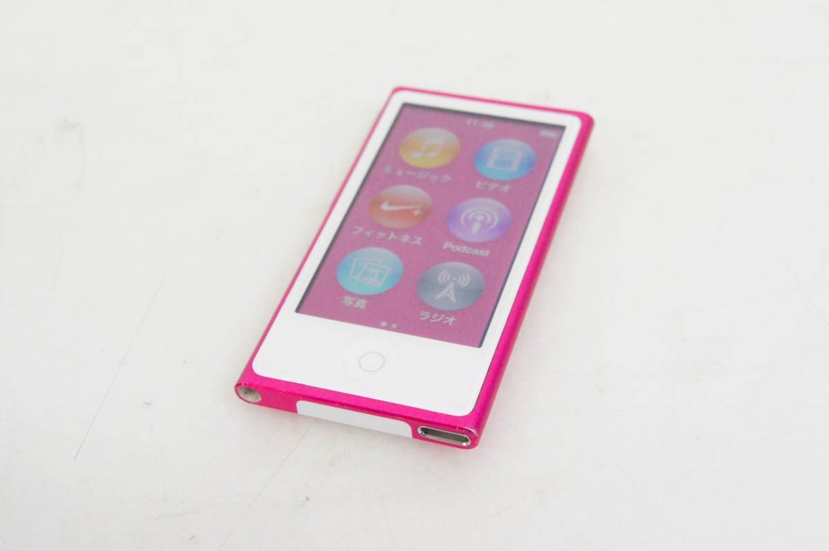 【未使用品】iPod nano 16GB ピンク 第7世代 MKMV2J/A 中古】Appleアップル 第7世代 iPod nano 16GB ピンク MKMV2J