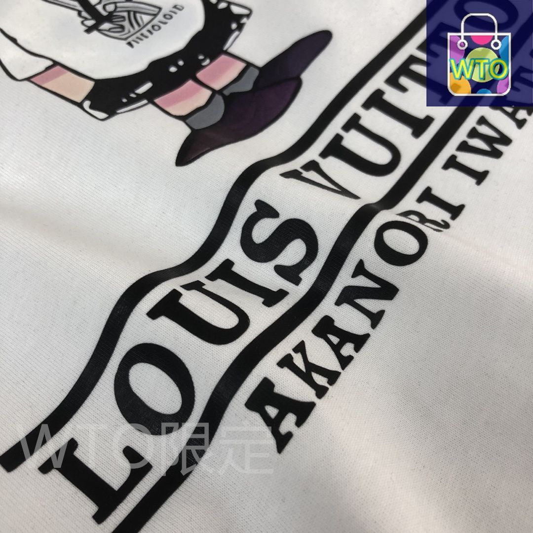 カジュアルなコーデに♪【LOUISVUITTON】クルーネックTシャツ Goodwear(グッドウェア)USAコットンポケット付きビッグ