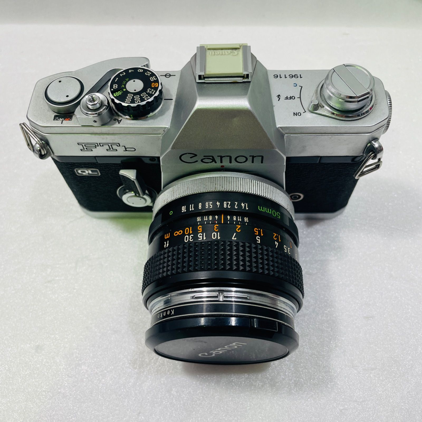 ジャンク品 フィルム一眼レフカメラ Canon FTb 本体のみ 動作