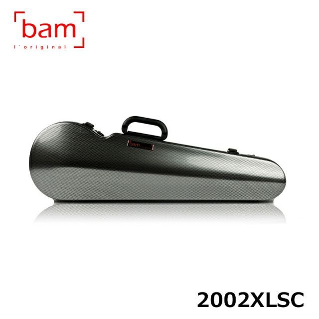 bam バイオリンケース ハイテック コンター シルバーカーボン 2002XLSC バム Hightech Contoured Silver Carbon