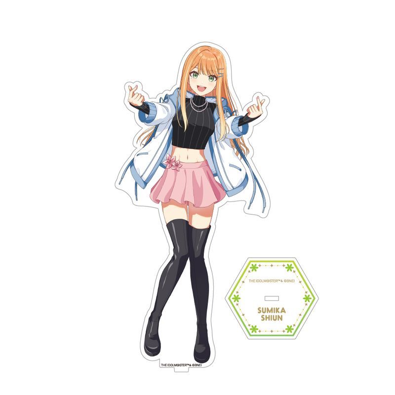 新品/公式】学園アイドルマスター_BIG描き下ろしアクリルスタンド_紫雲