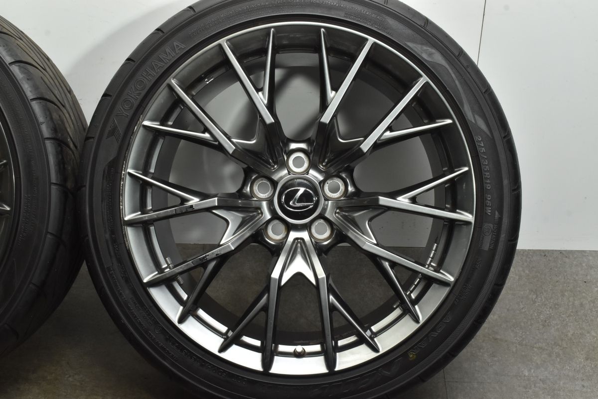 BBS製 鍛造】レクサス GS F 純正 19in 9J +50 10J +41 PCD114.3 