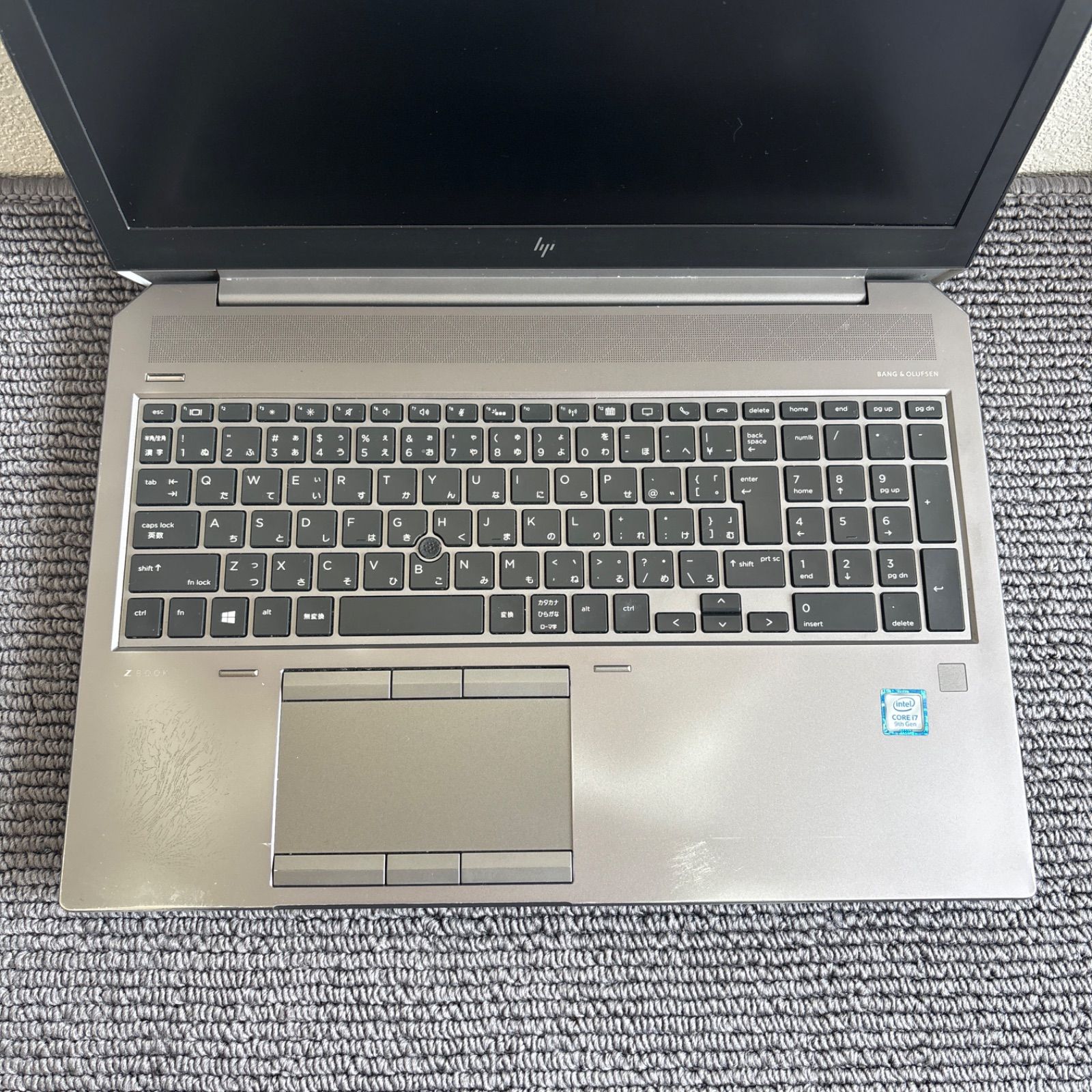 HP ZBOOK 15 G6 i7-9750H メモリ16GB 顔認証機能 HP ZBOOK 15 G6 i7-9750H メモリ16GB HDD1TB SSD512GB 指紋認証