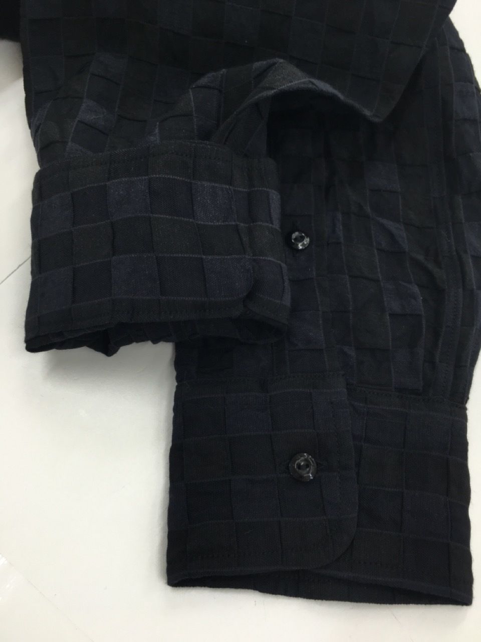 NICENESS SLY 22SS アートチェックシャツ M ブラック - メルカリ