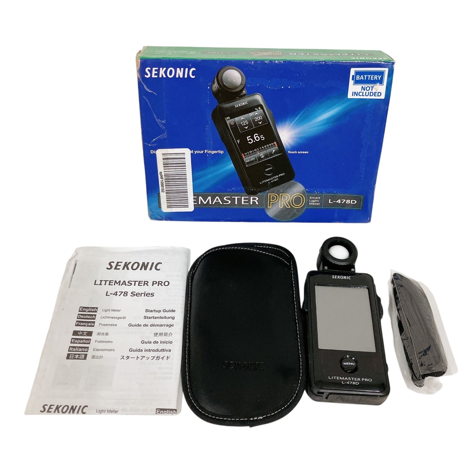  WJ 20 SEKONIC セコニック ライトマスタープロ L 478 D 露出計 露出計 カメラアクセサリー