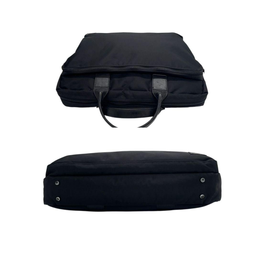 PORTER ビジネスバッグ ロゴ シルバー金具 A4可 レザー ブラック 197-01501_1.jpg