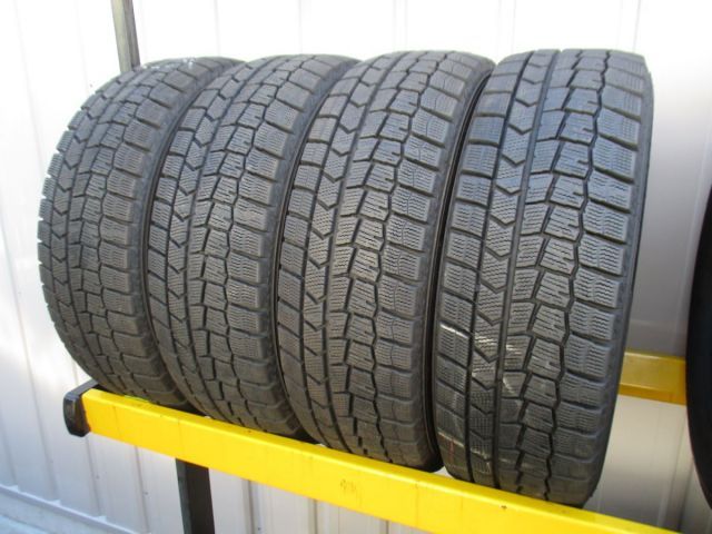 185/60R15 84Q ダンロップ WINTER MAXX WM02 スタッドレス 2021年製 4本 送料込 T45500913インボイス領収書発行可能