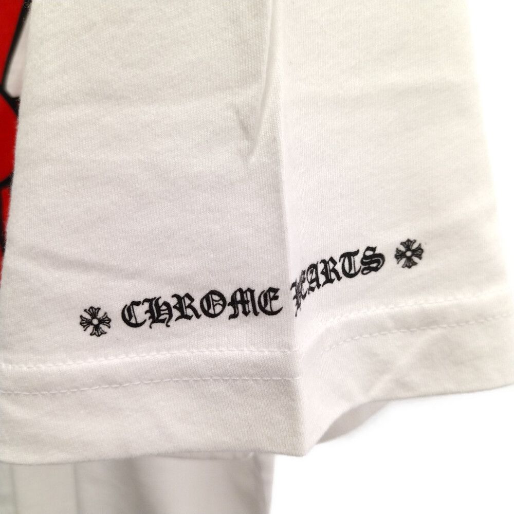 CHROME HEARTS (クロムハーツ) レッドクロスバックプリントポケット