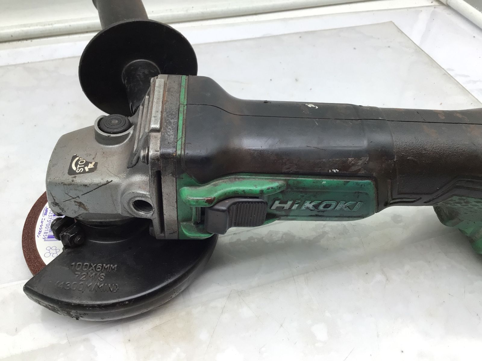 品 HiKOKI ハイコーキ コードレスディスクグラインダ G18DBBVLNN L IT1V1BWCIA4Y エコツール笠寺店 M02