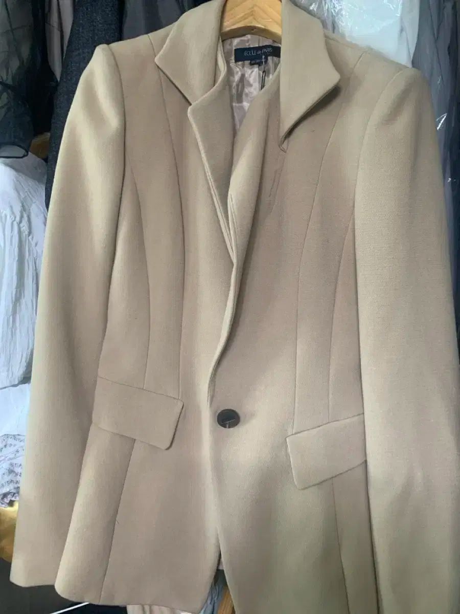 面接 アナウンサー ショーホスト 乗務員 ジャケット エコール ド パリ レディース