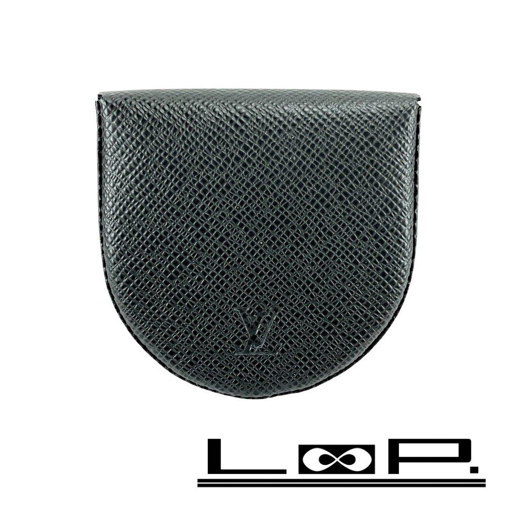 新同 ルイヴィトン ポルトモネ キュベット 小銭入れ 財布 タイガ レザー アルドワーズ ブラック M64422 451645 7