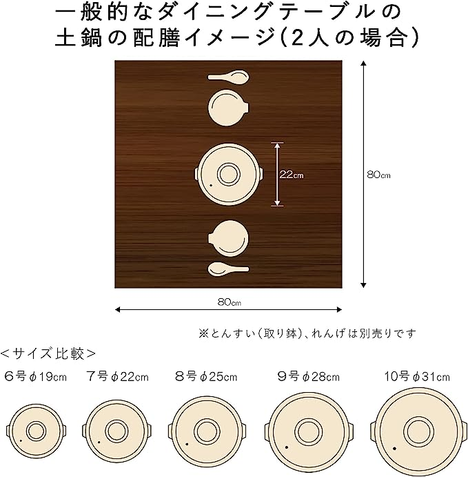 グレー 7号鍋 萬古焼 銀峯 土鍋 (深鍋) 7号 1-2人用 花三島 21071