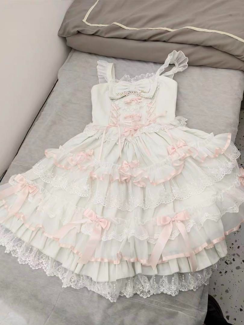 ♥ ロリータワンピース ガーリーリボンたっぷりお出かけコーデ