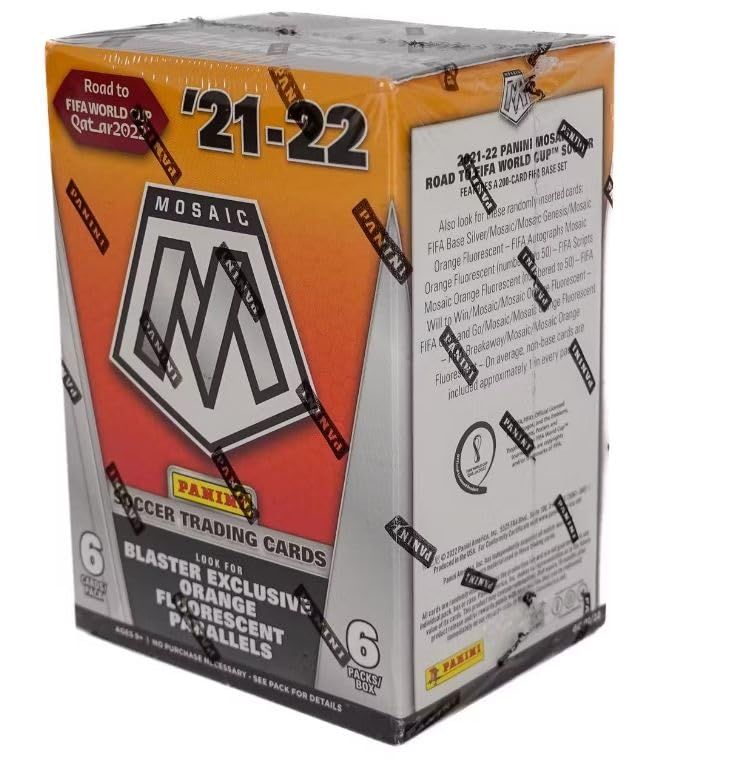 2021/22 Panini Mosaic Road to FIFA ワールドカップ サッカー6パック