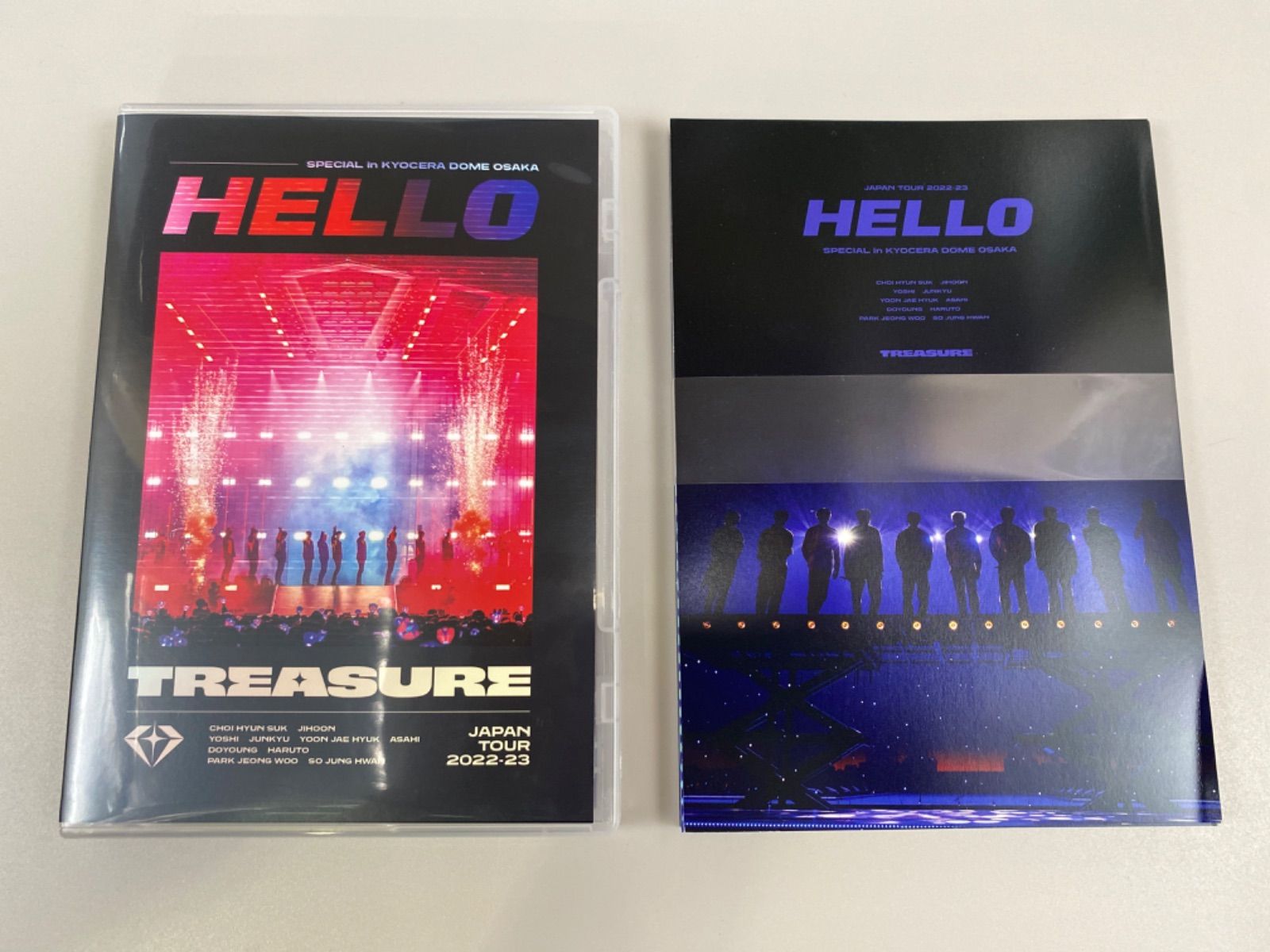 TREASURE 京セラ　DVD HELLO 初回生産盤 TREASURE 京セラ DVD HELLO 初回生産盤
