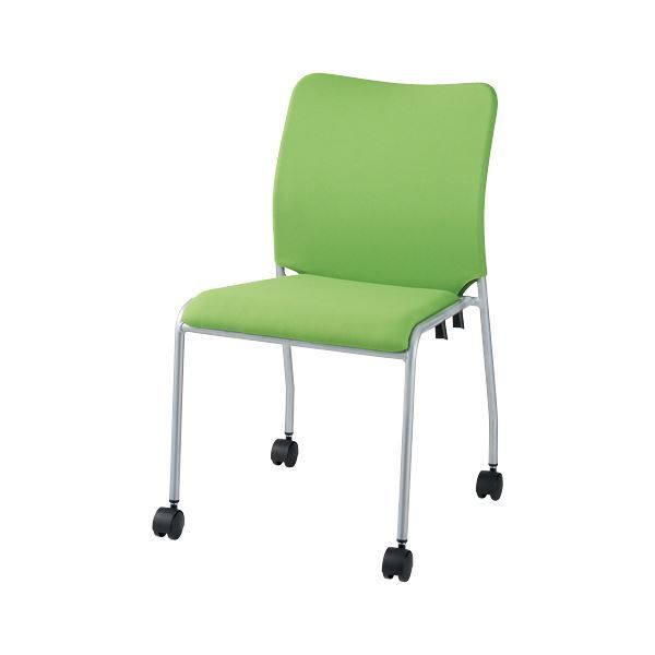 ジョインテックス 会議イス GK-CM10R グリーン メモ台付 ジョインテックス 会議イス GK-CM10R グリーン メモ台付（代引不可
