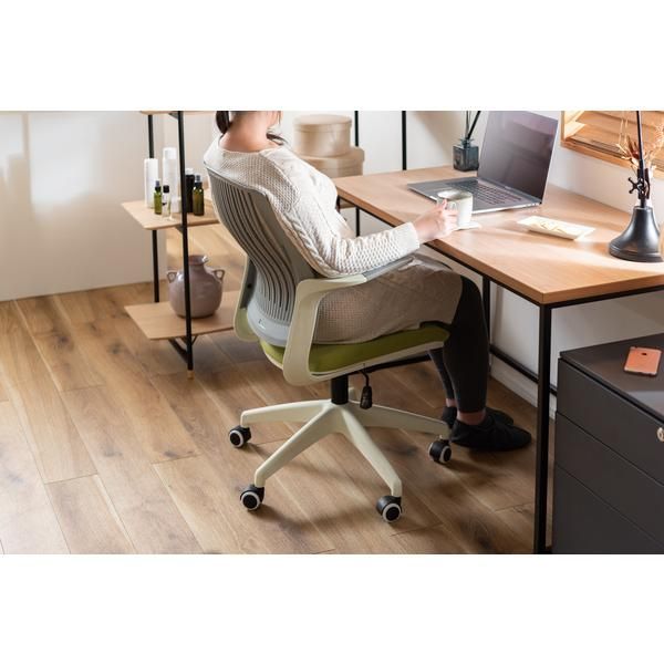 クレコ　オフィスチェア  ポリプロピレン　ナイロン　ポリエステル クレコ オフィスチェア OFC-50GYB ポリプロピレン ナイロン