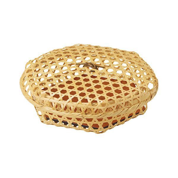 ヤマコー 用美 業務用 さらし竹 御篭弁当 塗板付 yamaco24213