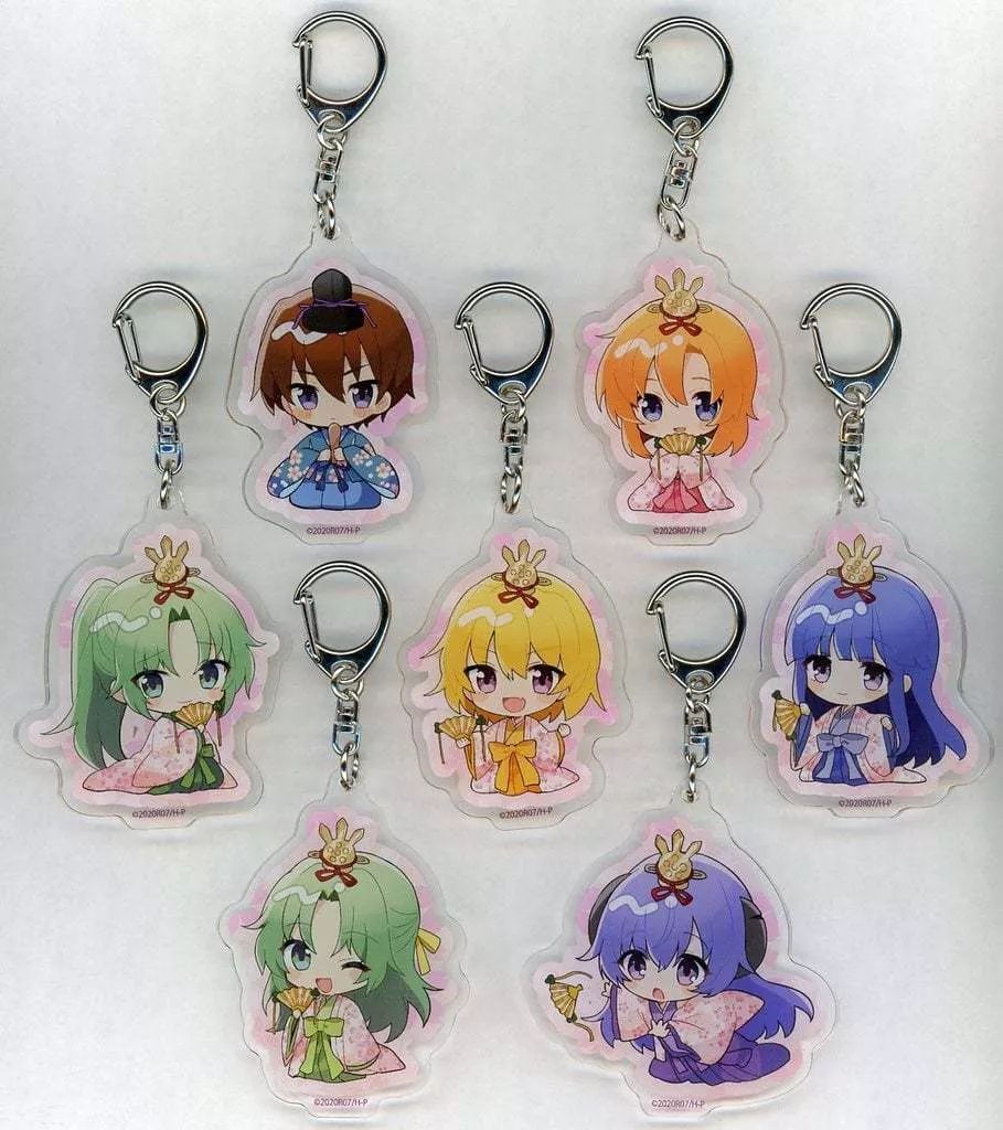 ひぐらしのなく頃に暦 アクリルキーホルダー ひぐらしのなく頃に 業 エポ盛りアクリルキーホルダー 園崎詩音