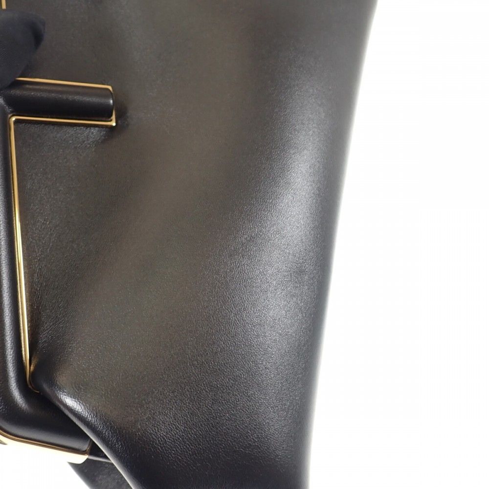 中古】フェンディ FENDI ファーストスモール クラッチバッグ Fデザイン  