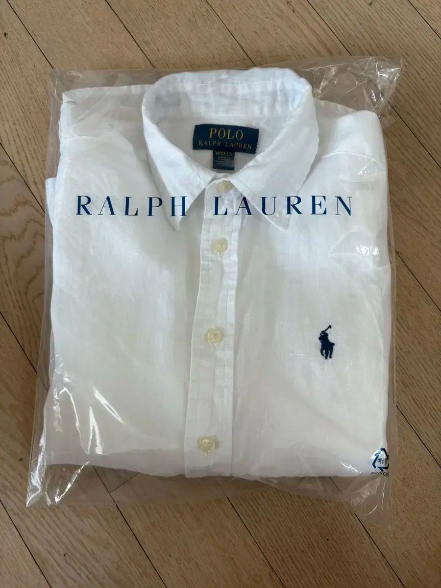Polo Ralph Lauren リネンシャツ ホワイト　Mサイズ リネン Polo Ralph Lauren ホワイトシャツ M ラルフローレン 【公式通販】