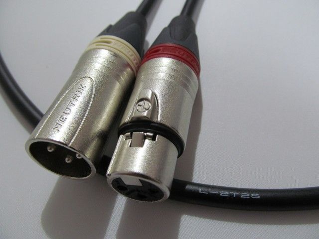 CANARE カナレ L-2T2S XLR(メス)-TS(モノラルフォン) 2本ペア変換