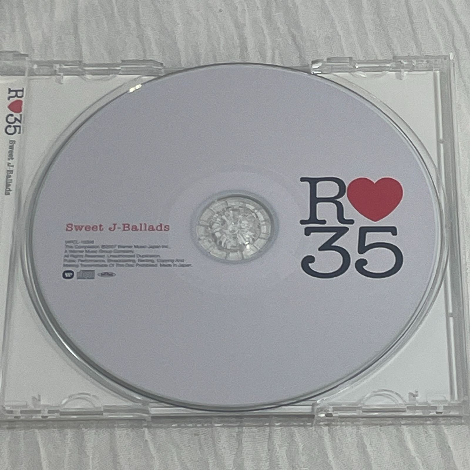 オムニバス｜R35（アールサンジュウゴ）Sweet J-Ballads｜中古CD