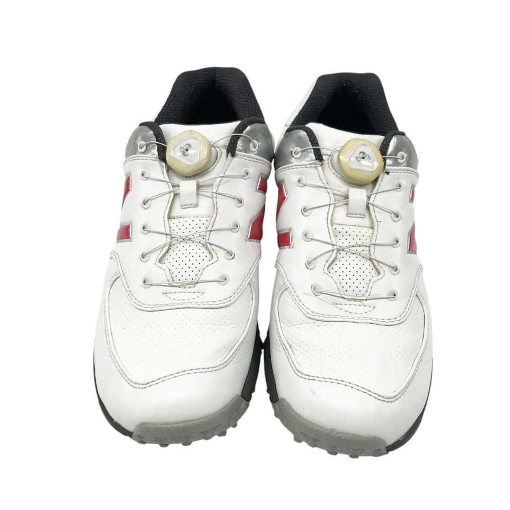 NEW BALANCE GOLF ニューバランス MGB574WR ゴルフシューズ  ホワイト系 27.5 [240101431242] ゴルフウェア メンズ ストスト NEW BALANCE GOLF ニューバランス MGB574WR ゴルフシューズ