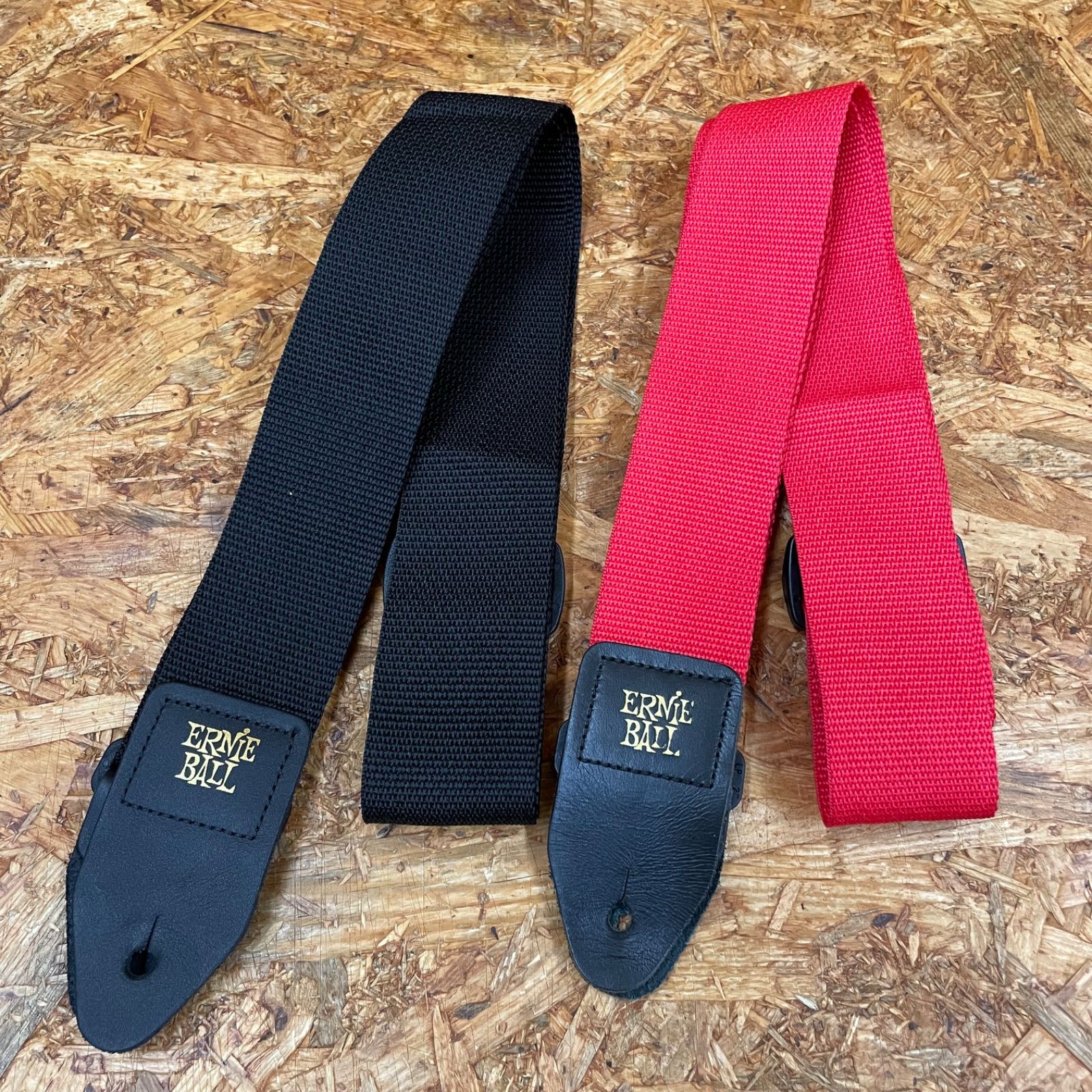 2本セット ERNIE BALL アーニーボール PORYPRO STRAPS ブラック・レッド ギター ストラップ GUITAR BASS ベース  エレキ アコースティック アコギ - メルカリ