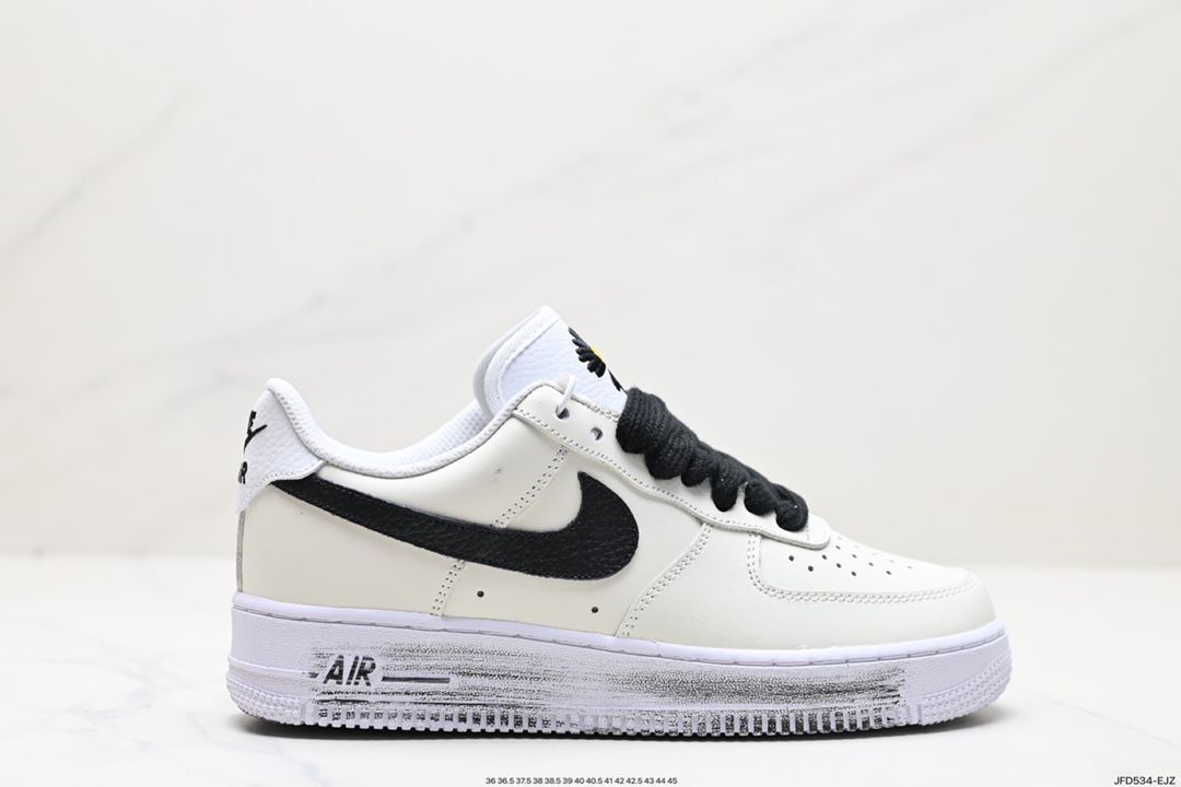 未使用 ピースマイナスワン エアフォース1 ロー パラノイズ/ホワイト/ブラック ナイキ NIKE PEACEMINUSONE Air Force 1 Low Para-noise White