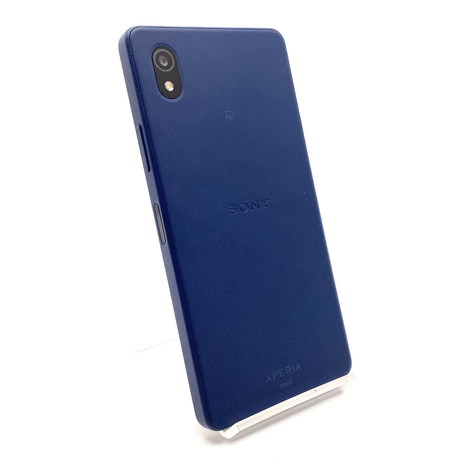 いいスタイル Sony Xperia 動作確認済 美品 SOG08 au Blue 64GB III Ace 携帯電話本体