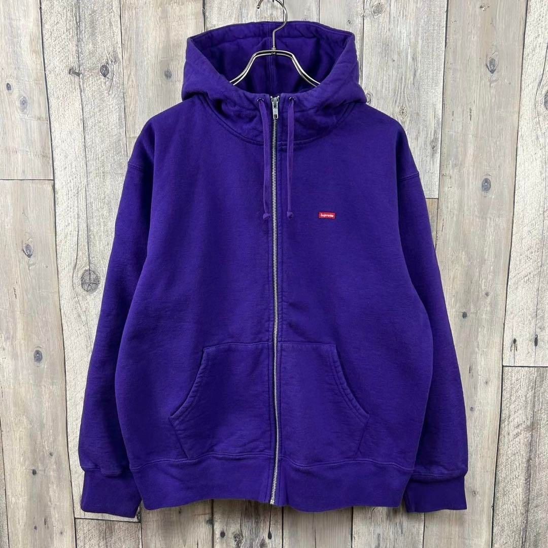 SUPREME シュプリーム カナダ製 スウェット フルジップ パーカー M