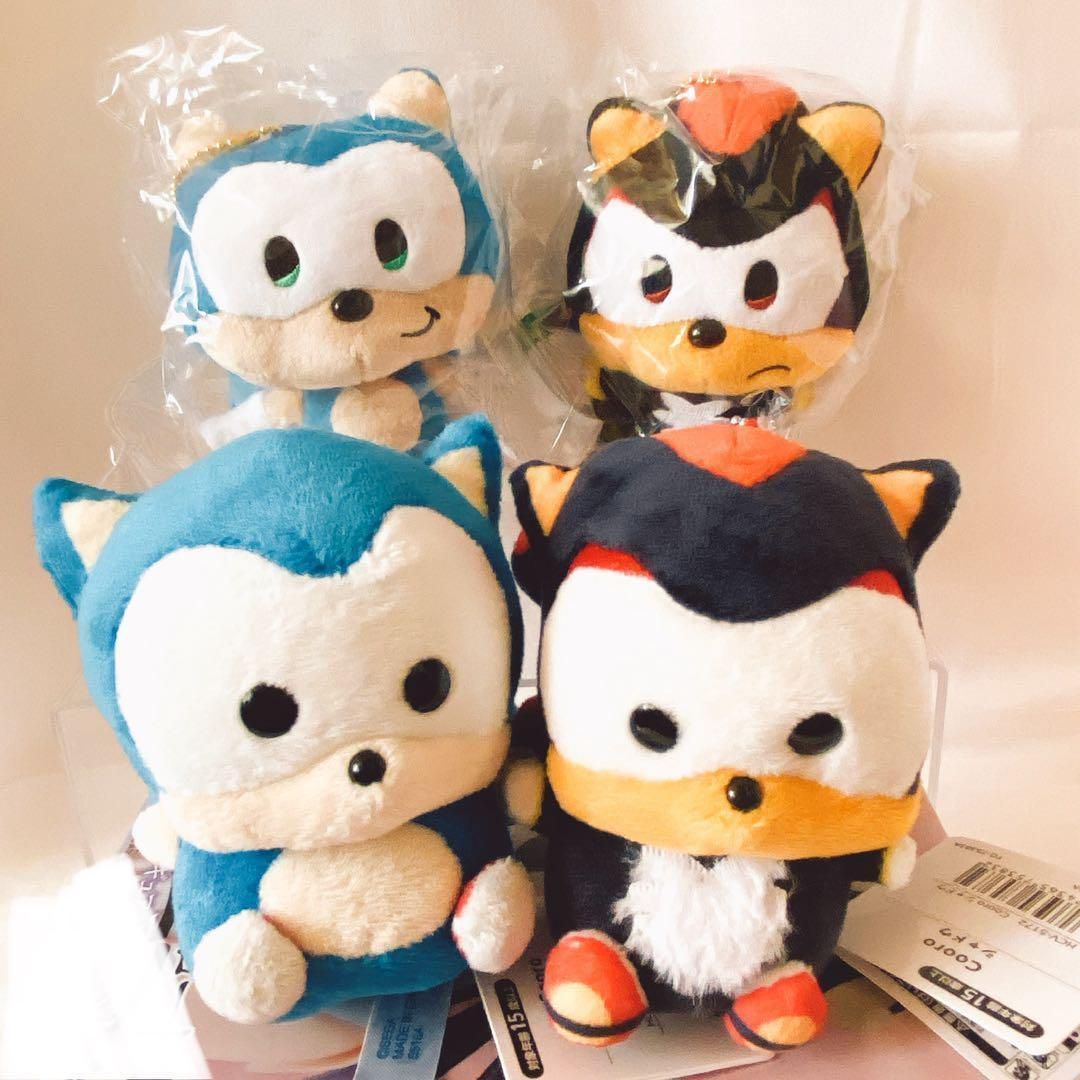 シャドウとソニック　マスコット4個セット　SONIC＆FRIENDS cooro シャドウとソニック マスコット4個セット SONIC＆FRIENDS cooro