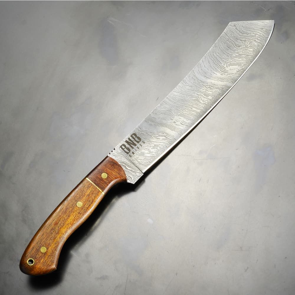 BucknBear マチェット UTILITY ダマスカス鋼 ウッドハンドル BNB15257 18歳以上