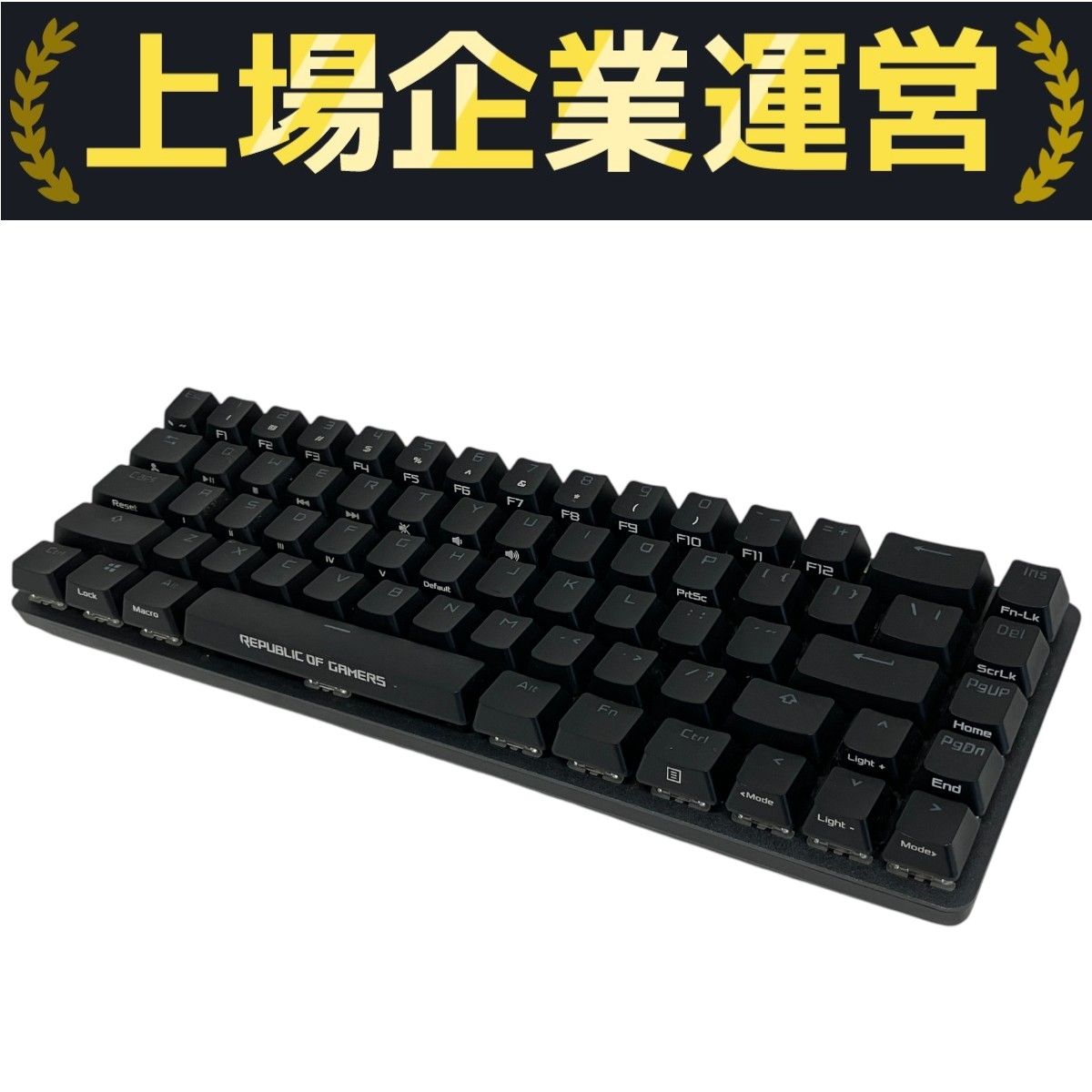 ASUS ROG FALCHION M601 ワイヤレス ゲーミング キーボード PC 周辺機器 F10206896