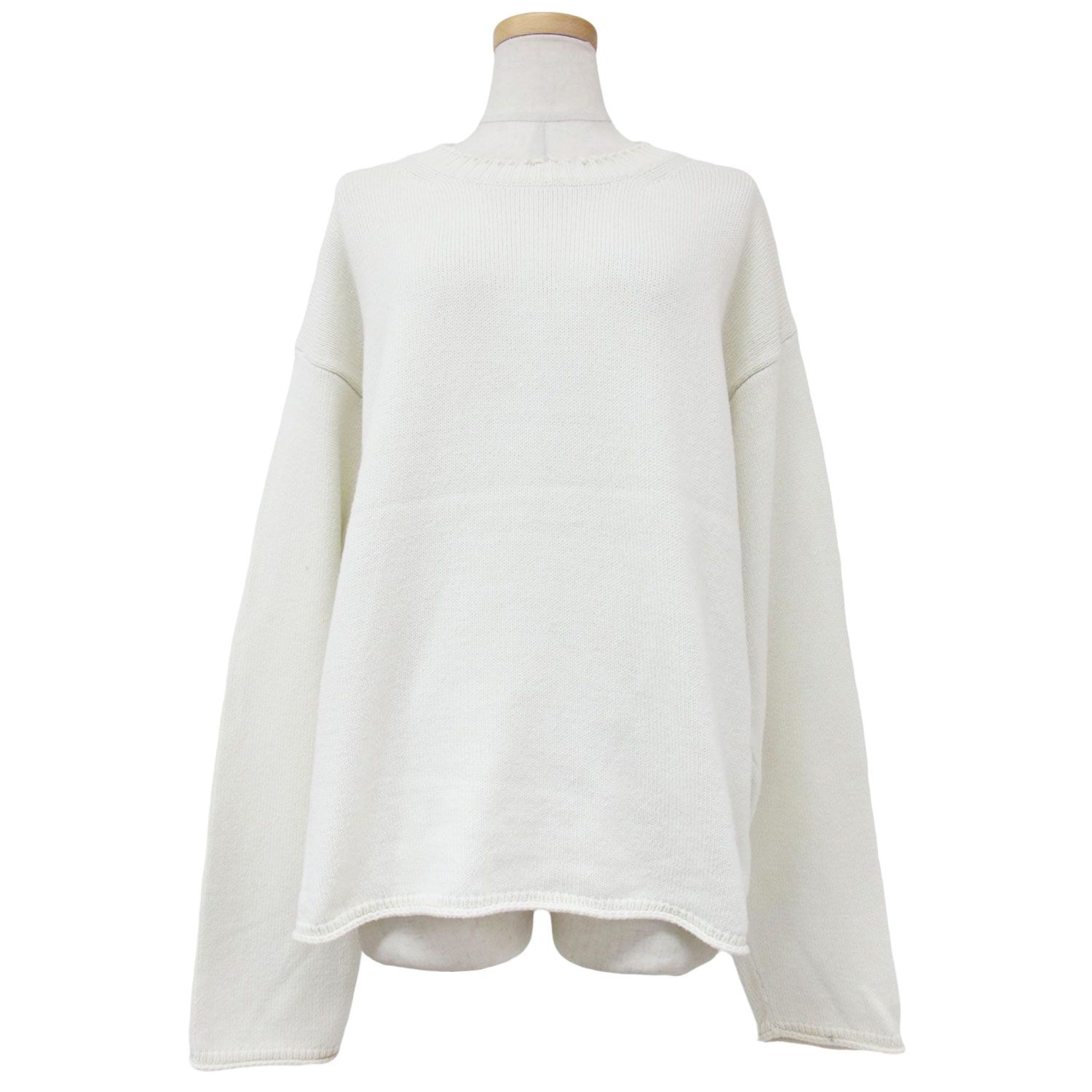 Maison Margiela メゾン マルジェラ ニット ホワイト 白 サイズ:S 