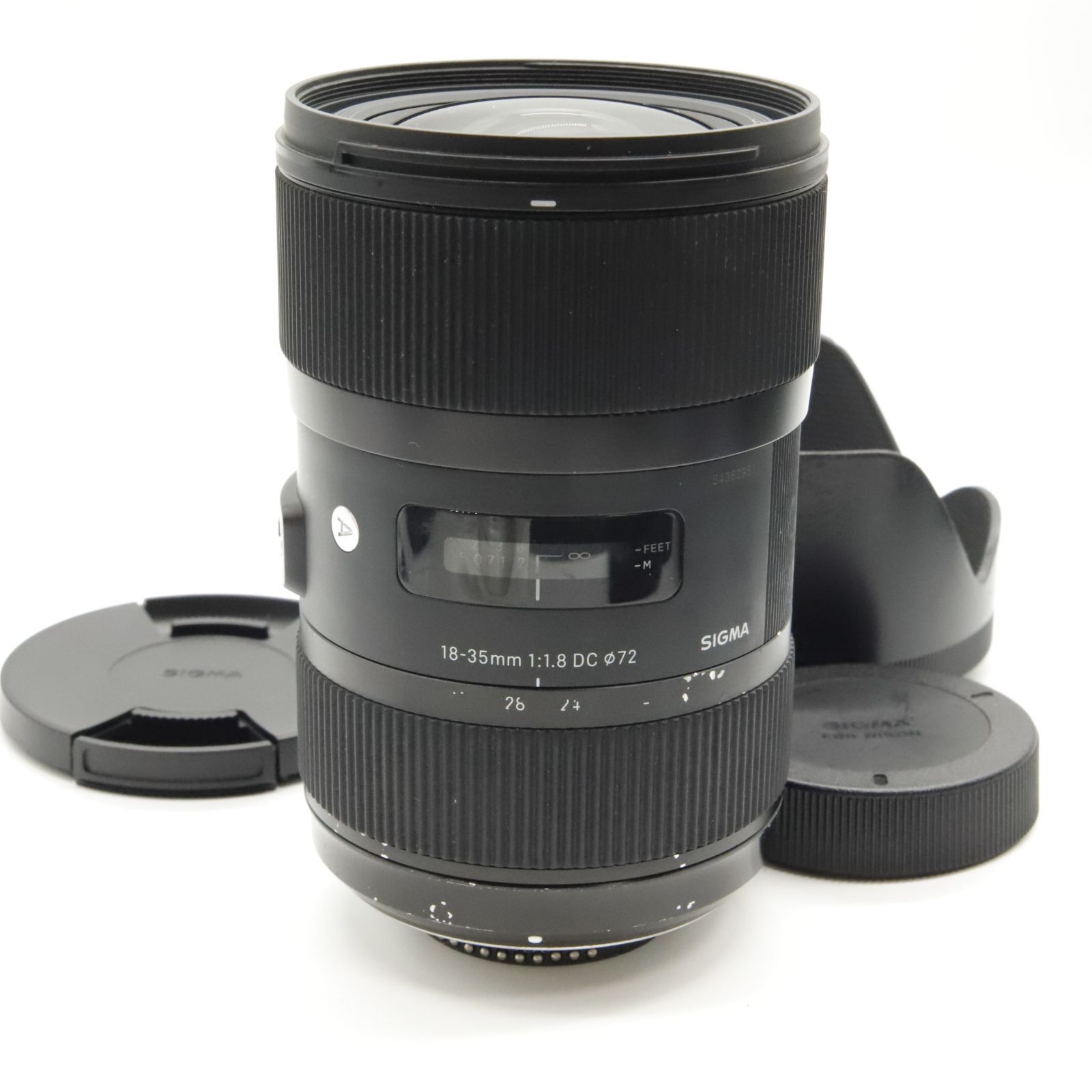 □並品□ SIGMA シグマ(Sigma) SIGMA シグマ Nikon Fマウント レンズ 18-35mm F1.8 DC HSM ズーム 標準  APS-C Art 一眼レフ 専用 - メルカリ