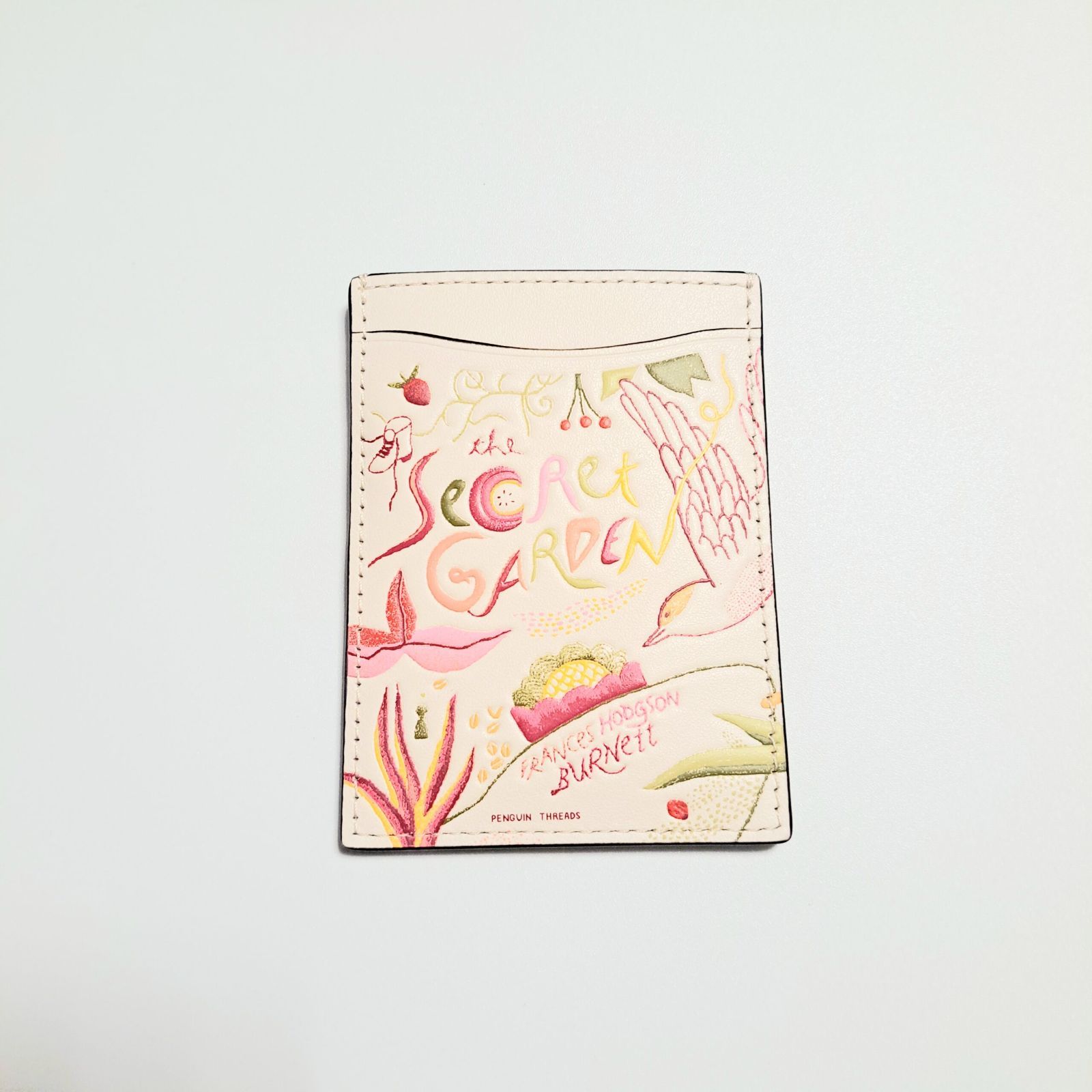 KS-302】KATE SPADE ケイトスペード パスケース カードケース ホワイト 