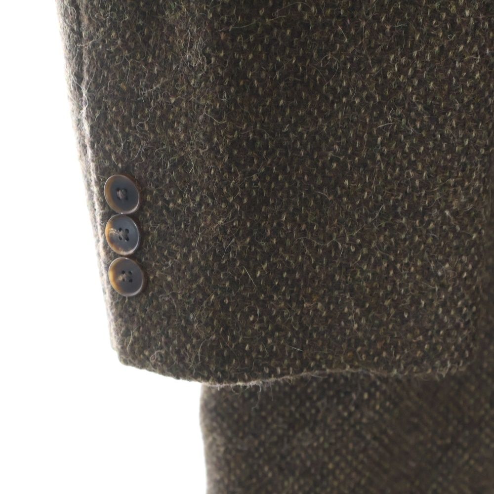 AURALEE (オーラリー) 24AW LAMA SHETLAND WOOL TWEED CHESTERFIELD