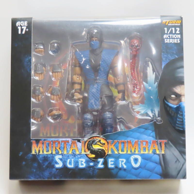 S06-s027 美品 STORM COLLECTIBLES 1/12 モータルコンバット サブ・ゼロ アクションフィギュア S06-s027 美品 STORM COLLECTIBLES 1/12 モータルコンバット