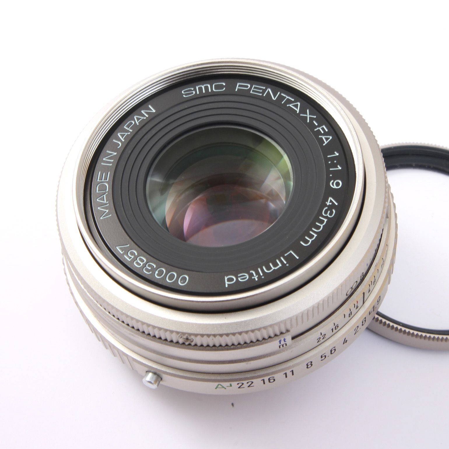 美品・日本製pentax FA43mm F1.9 Limited シルバー 並品 美品・日本製pentax FA43mm F1.9 Limited シルバー 並品