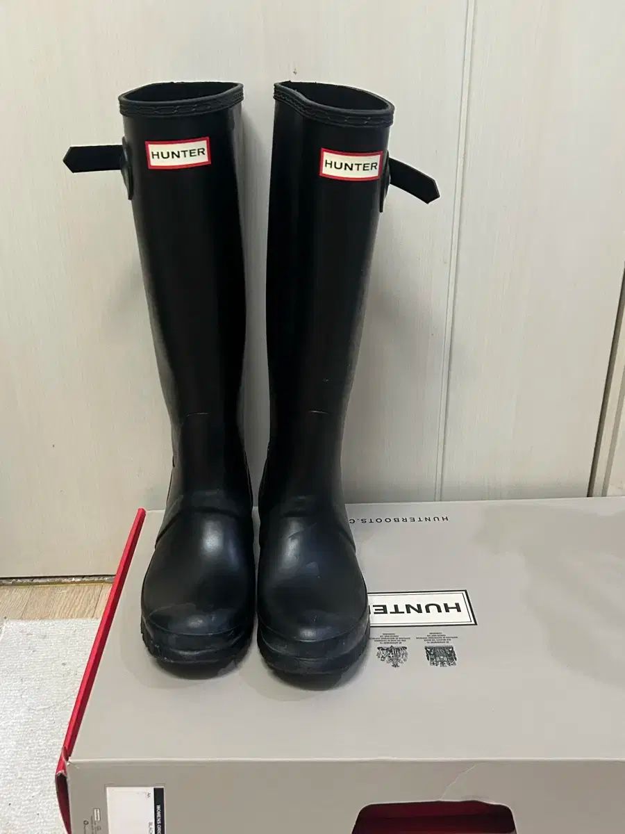 HUNTER ハンター トール マット 黒 uk4 230