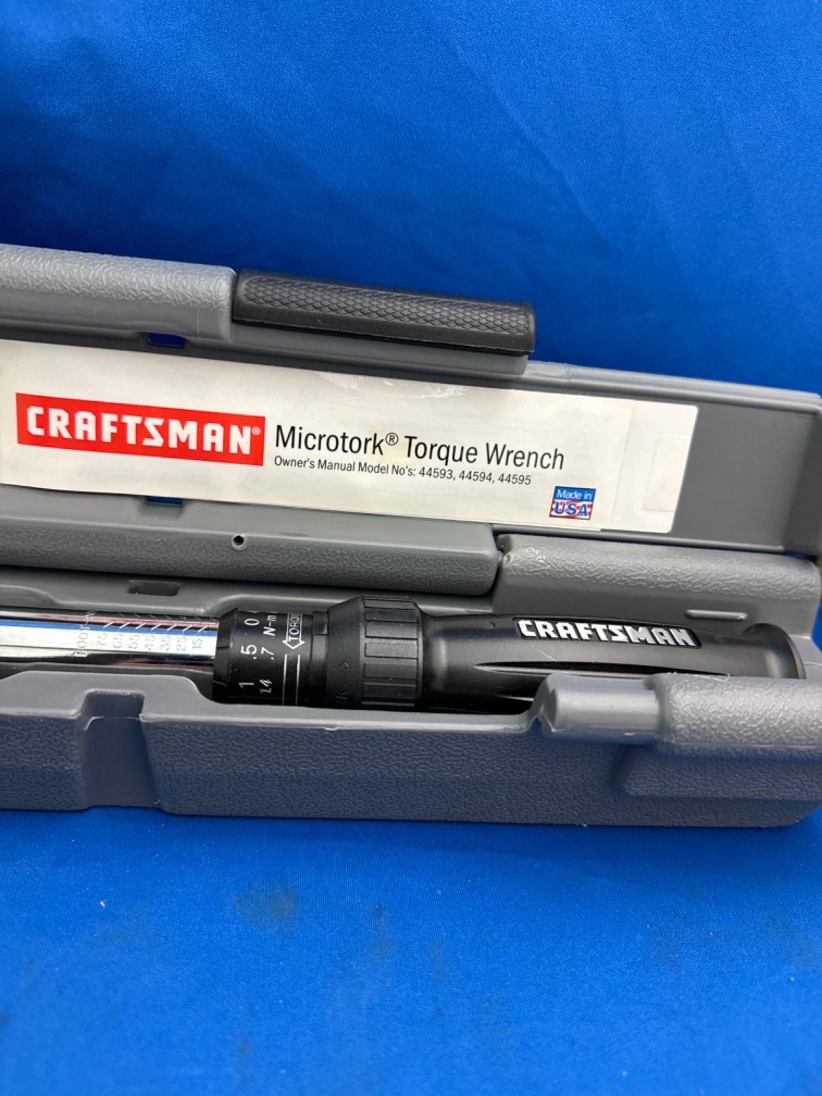 craftsman microtork トルクレンチ - メルカリ