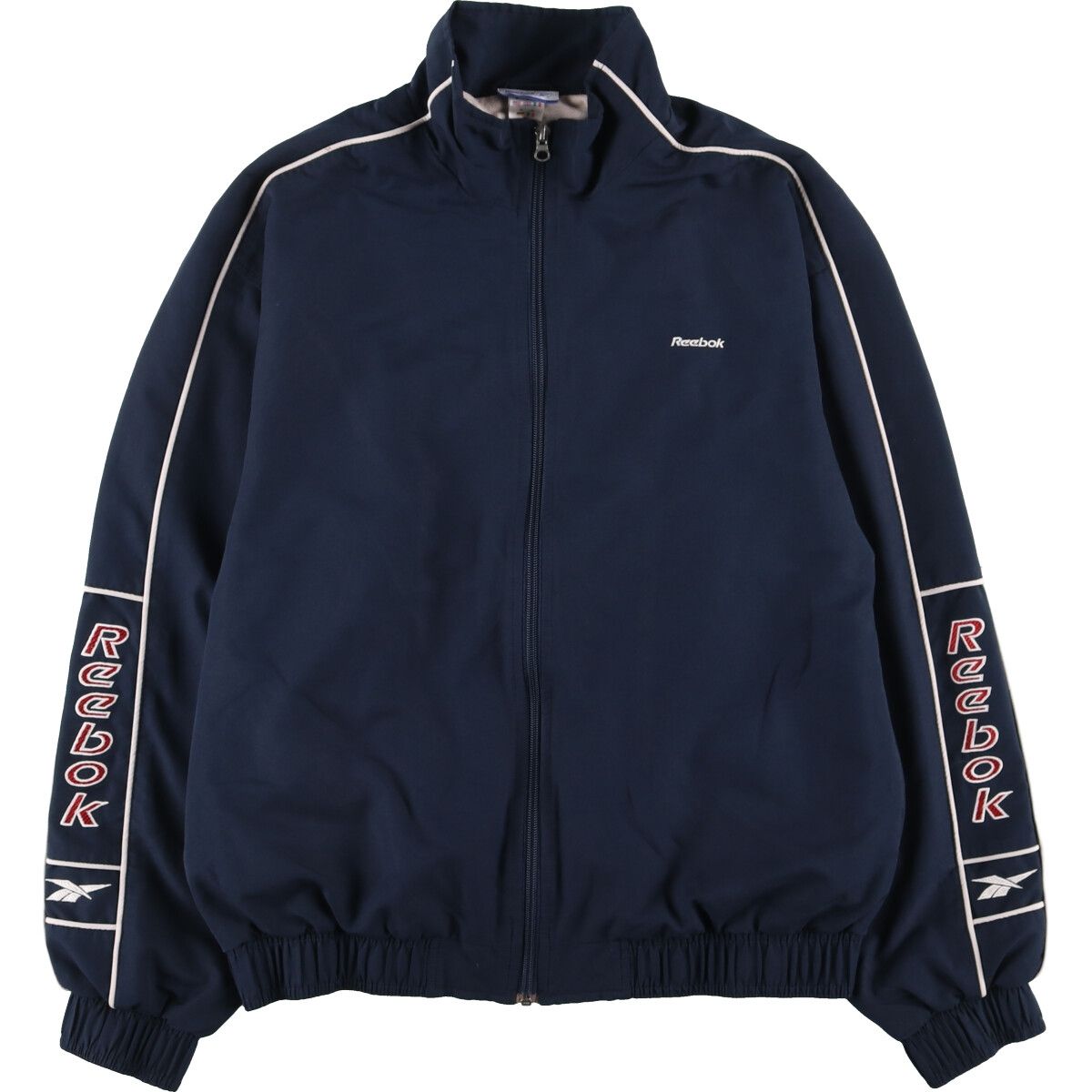 古着 00年代 リーボック Reebok 袖ロゴ ウインドブレーカー メンズM/eaa428471