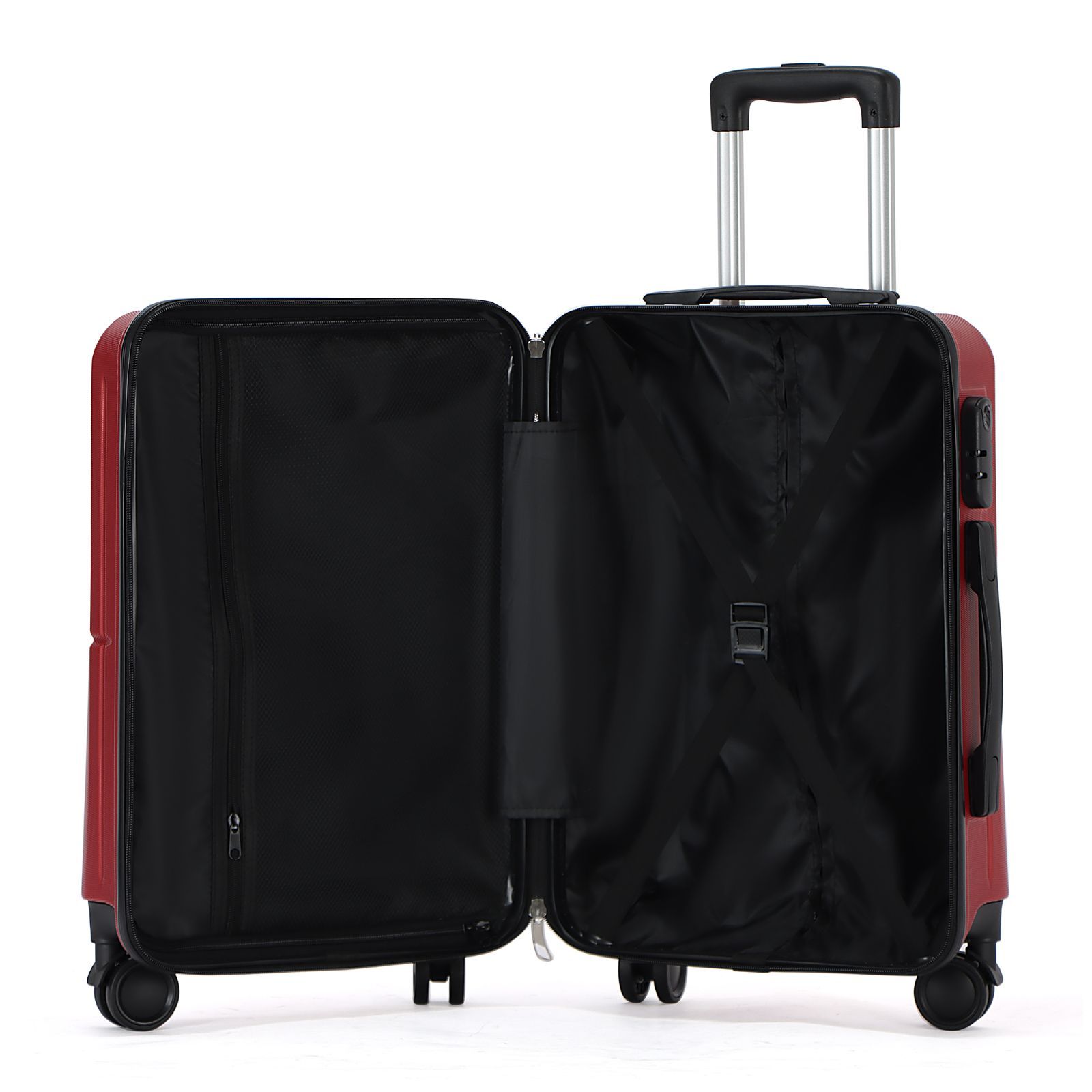 スーツケース RD レッド Sサイズ Mサイズ Lサイズ 機内持ち込み 3点SET